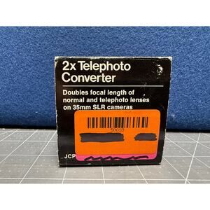 JCPenney Auto 2x Tele-Converter‎ Minolta MD Made In Japan Vintage